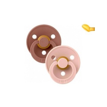 Bibs 2 Chupetes Blush/...