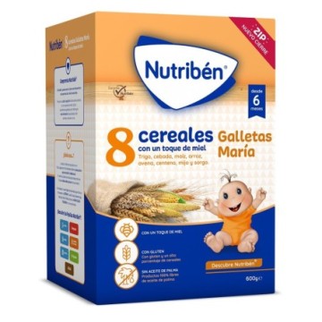 Nutribén Papilla 8 Cereales...