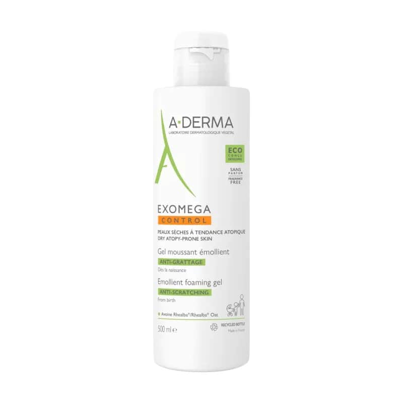 A-Derma Exomega Control Gel Espumoso 500ml